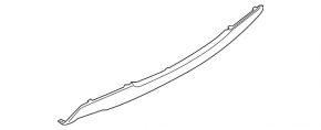 Rear bumper lip for BMW 3 E90 E92 07-08 pre-restyling, M package