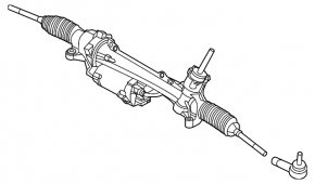 Kia EV6 22-24 electric steering rack