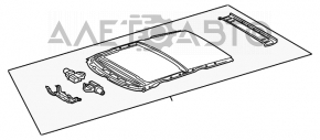Panoramic glass Lexus RX350 RX450h 16-17