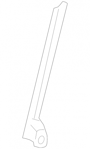Front left door glass guide for Toyota Avalon 13-18