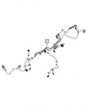 Wiring harness for automatic transmission Jeep Grand Cherokee WL 22-24 PHEV