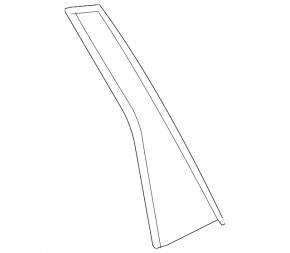 Rear left side door trim for Honda CRV 12-16