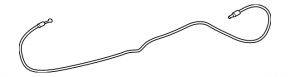 Fuel filler flap release cable Toyota Rav4 19-