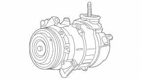 Chevrolet Malibu 16-23 1.5T Air Conditioning Compressor