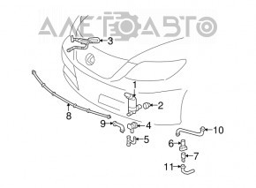 Lexus LS460 LS600h 07-09 Headlight Washer Tubes