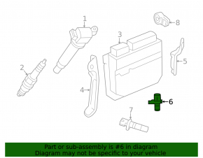 Camshaft sensor Toyota Camry v70 18-24 2.5 A25A-FKS