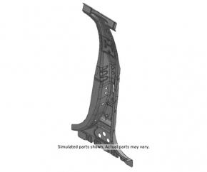 Body pillar central right Chevrolet Trax 15-20
