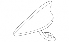 Kia Sportage 23-26 fin antenna for panoramic view and navigation