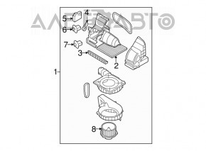 Resistor Hyundai Santa FE 19-20