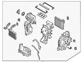 Kia Sorento 22-24 HEV, PHEV heater and air conditioner assembly