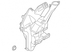 Kia Soul 14-19 Windscreen Washer Reservoir Without Lid