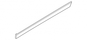 Lower front left door trim for Porsche Cayenne 19-26 (structure)