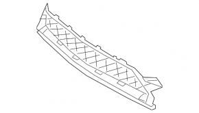 Lower grille of the front bumper Mercedes C-class W205 19-21
