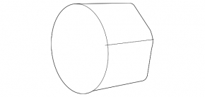 Mazda CX-9 Rear Bumper Parking Sensor Mounting Ring 16- Structure