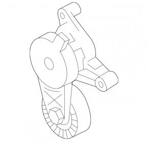 Generator Belt Tensioner Roller VW Jetta 11-18 USA 2.0