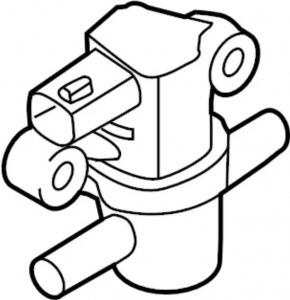 Vacuum Solenoid Nissan Rogue 14-20