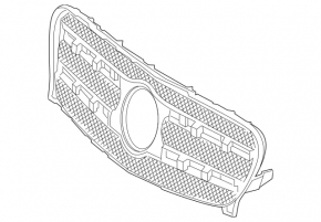 Mercedes GLA 15-17 radiator grille