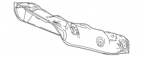 Toyota Prius 50 16-22 Upper Manifold Guard