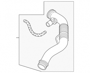 VW Jetta 11-15 USA 2.0 long manifold duct