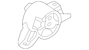 Engine mount left Kia Soul 14-19 automatic transmission