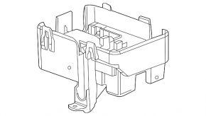GMC Terrain 10-15 Underhood Fuse Box Housing