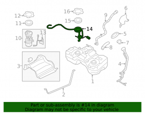 Fuel Level Sensor Nissan Rogue Sport 17-22