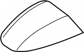 Antenna housing fin Nissan Leaf 18-22