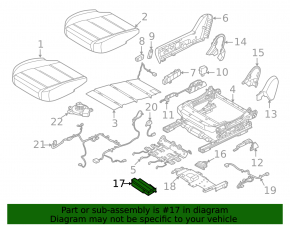 Nissan Murano 25-26 Platinum Passenger Seat Control Unit