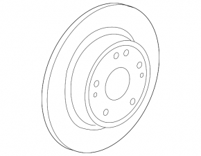 Brake disc rear right Honda HR-V 16-22 280mm