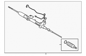 Mitsubishi Outlander 2007-2013 3.0 Steering Rack