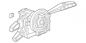 Steering column switches guitar assembly for Audi Q7 21-23 for adaptive cruise control