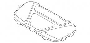 BMW 1 E82 08-13 Hood Insulation