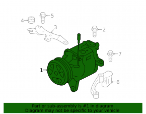 Subaru XV Crosstrek 18-20 Air Conditioning Compressor