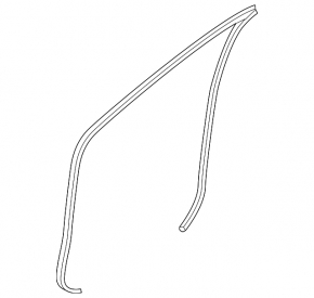Door seal front left Nissan Murano z50 03-08
