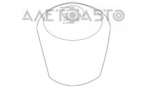 Hyundai Santa FE Sport 13-18 hood bumper, small