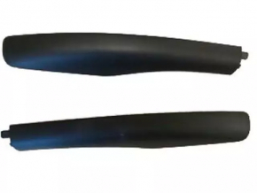 Rear right longitudinal rail trim Ford Escape MK3 13-19 black, pokes