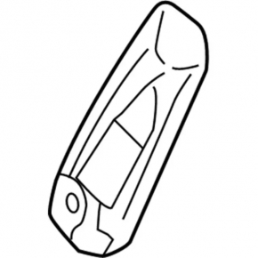 Ford Edge 15-24 front right seat airbag