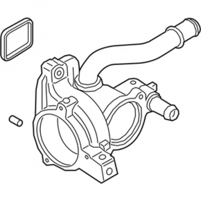 Thermostat housing Ford Explorer 20- 2.3T
