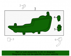 Right turn signal Chevrolet Volt 11-15