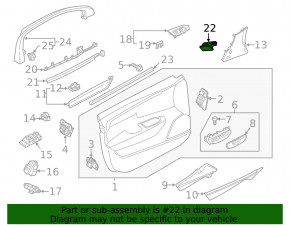 Volvo XC90 16-22 Footwell Light