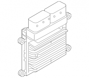 ECU block engine computer Hyundai Santa FE 19-19