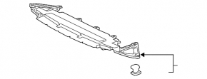 Lower front bumper deflector Toyota Camry v70 18-24 usa plastic