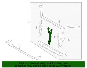 Subaru Impreza WRX GH 08-14 Hood Lock Plate