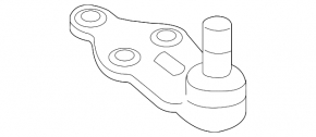 Front left ball joint Hyundai Santa Fe 19-23