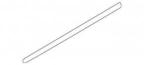 Door trim lower front right VW Passat b8 16-19 USA chrome