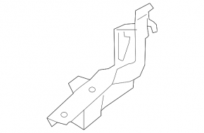 Hood hinge left Nissan Leaf 18- OEM