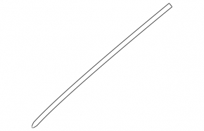 Right windshield molding mount Audi Q5 80A 18-25