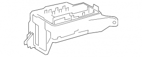 Lexus NX200t NX300 NX300h 15-21 Right Underhood Fuse Box Housing