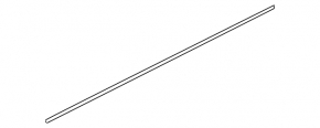 Door seal on the threshold right Ford Transit Connect MK2 13-23