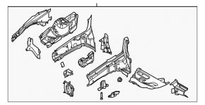Front quarter left Ford Focus mk3 11-18
